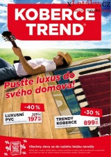 Trend koberce letk