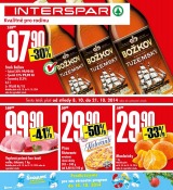 Interspar Akn nabdka od 8.10.2014