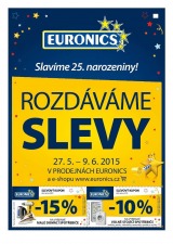 Euronics Aktuln letk od 27.5.2015