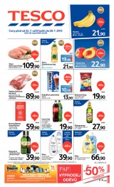 Tesco velk hypermarkety od 22.7.2015