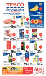 Tesco supermarkety od 22.7.2015