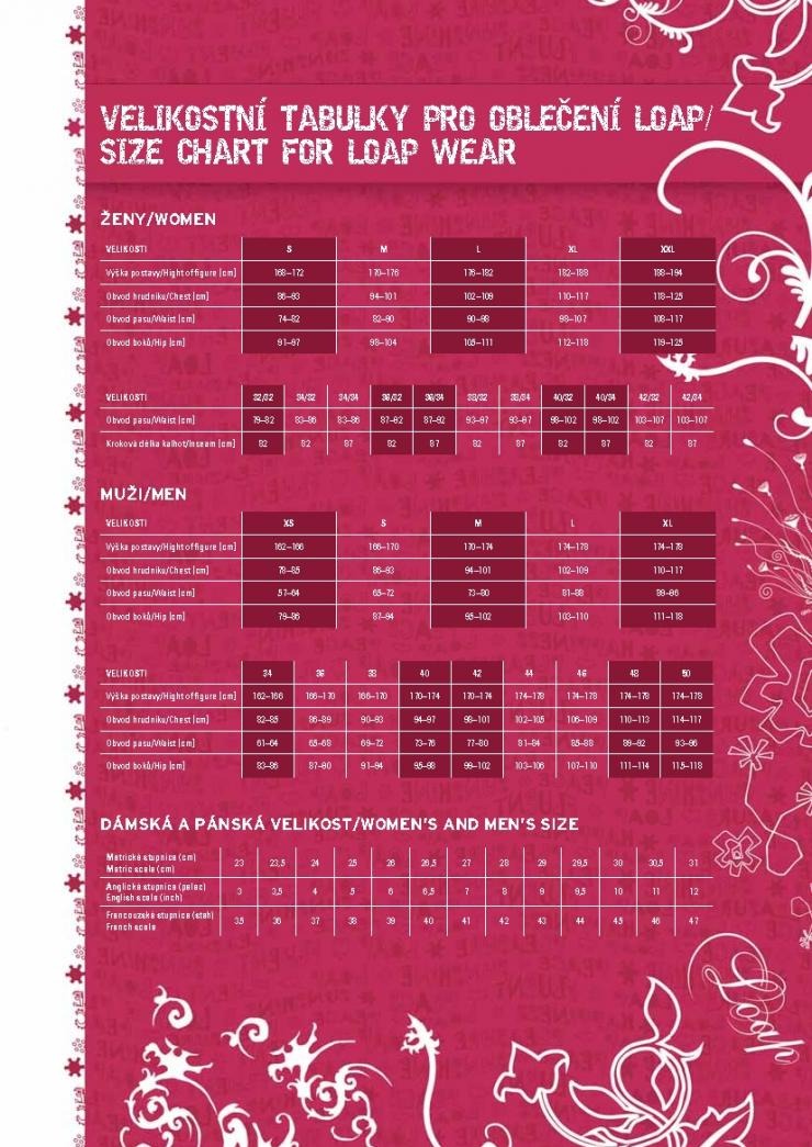 leták Loap katalog oděvy strana 1 leták Loap katalog oděvy strana 1