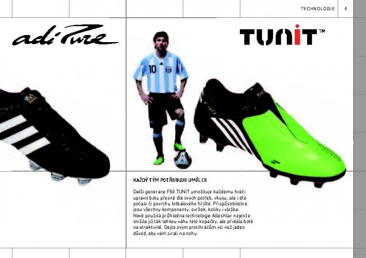 leták Adidas leták fotbal strana 1 leták Adidas leták fotbal strana 1