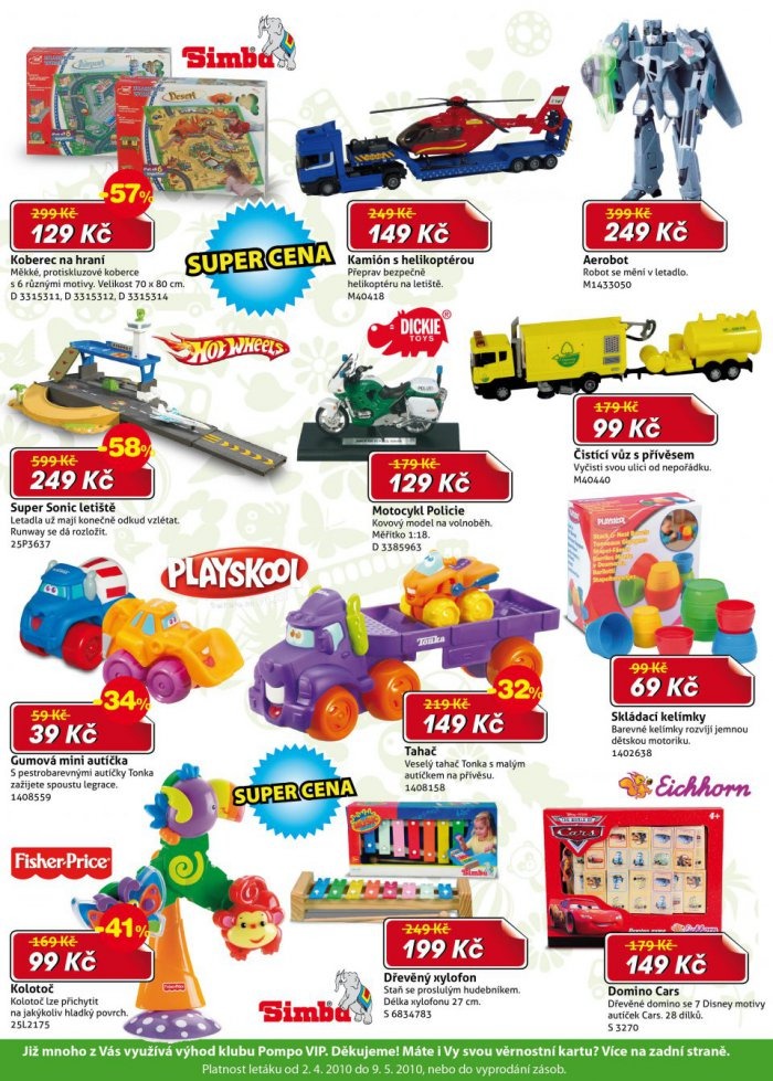 leták Pompo strana 1 leták Pompo strana 1