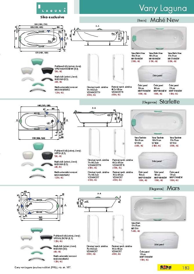 letk Siko koupelny katalog 3. st strana 1