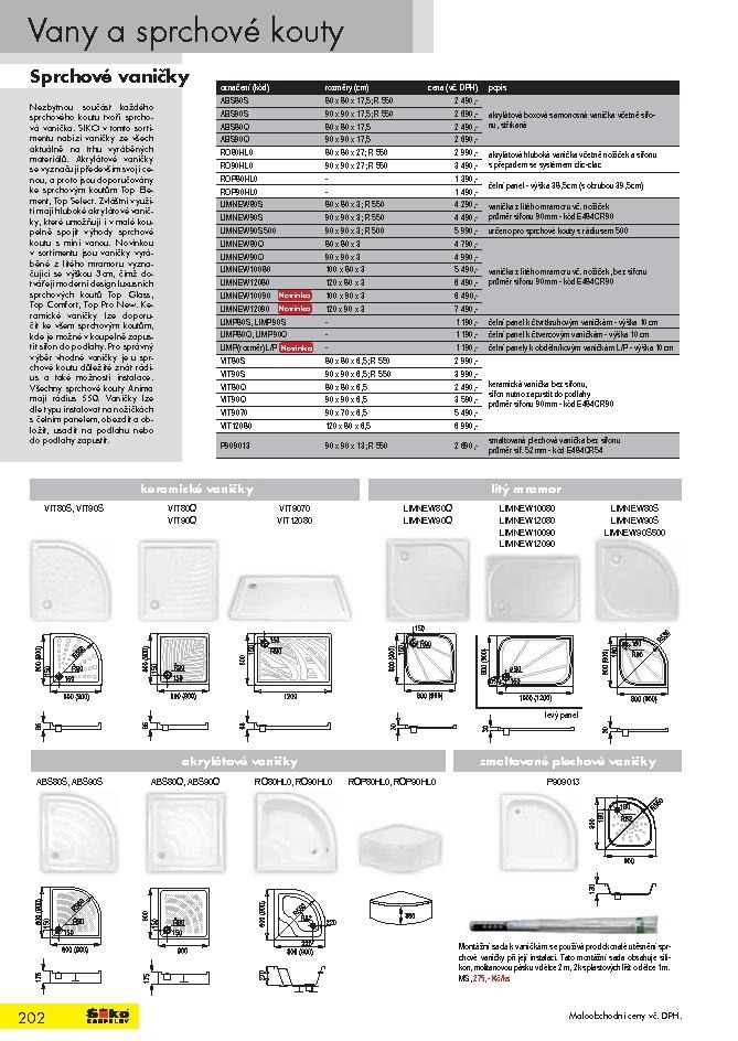 letk Siko koupelny katalog 3. st strana 1