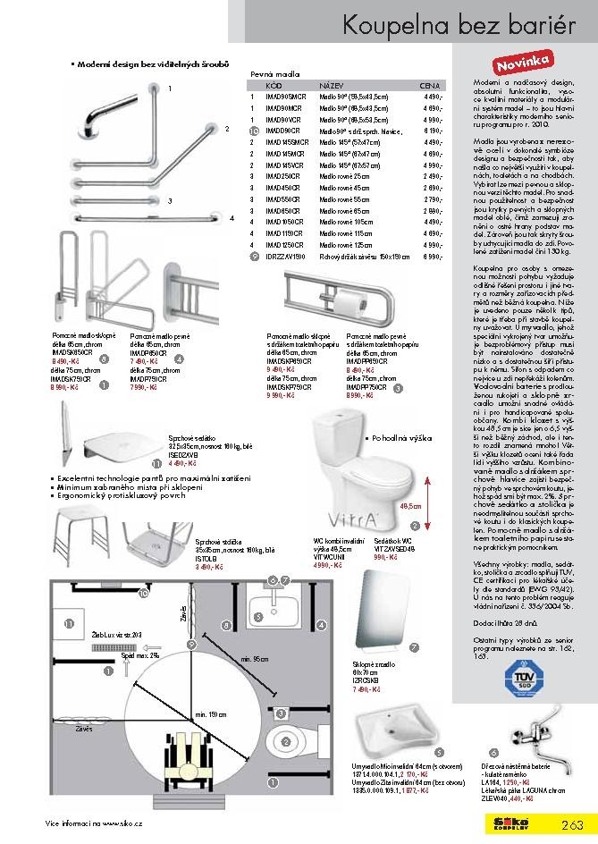 letk Siko koupelny katalog 3. st strana 1