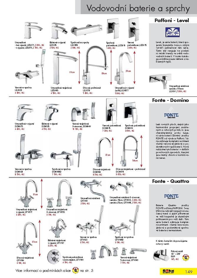 letk Siko koupelny katalog 2. st strana 1