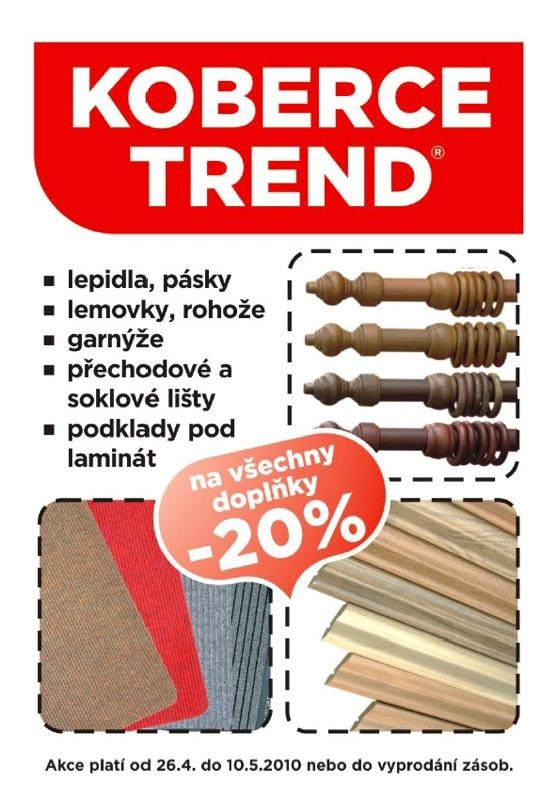 letk Koberce Trend aktuln letk strana 1