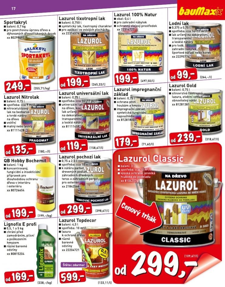 letk Baumax aktuln katalog strana 1