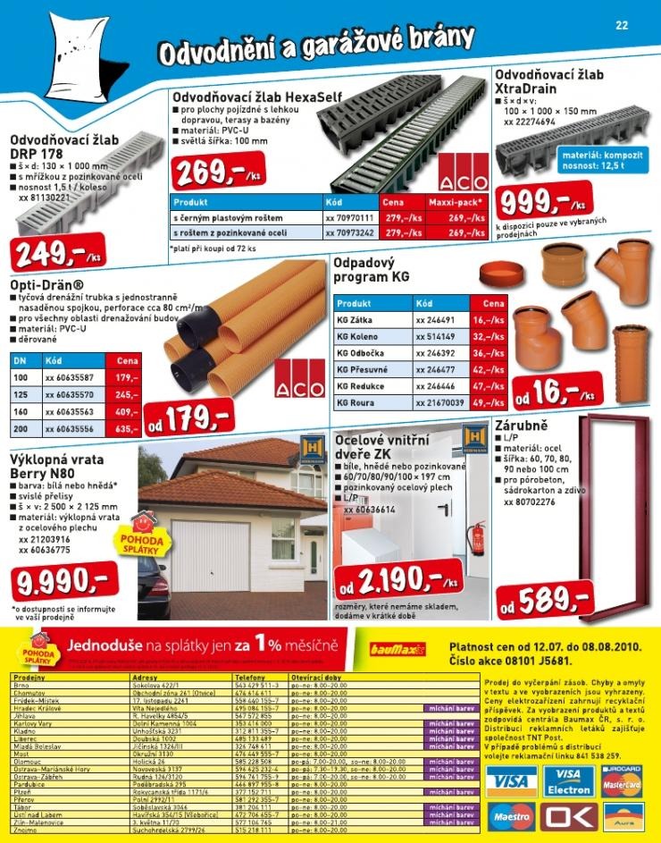 letk Baumax aktuln katalog strana 1