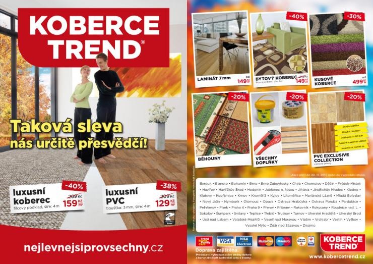 letk Koberce Trend aktuln letk strana 1