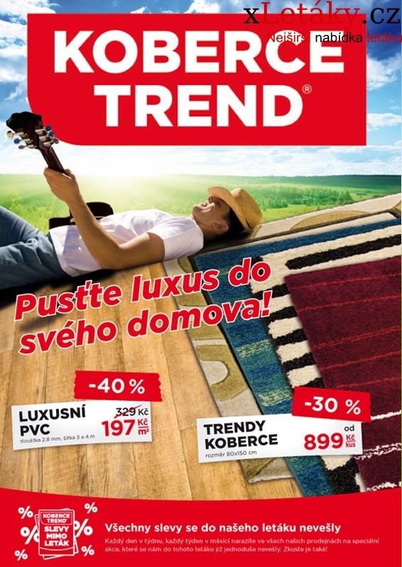 letk Trend koberce letk strana 1