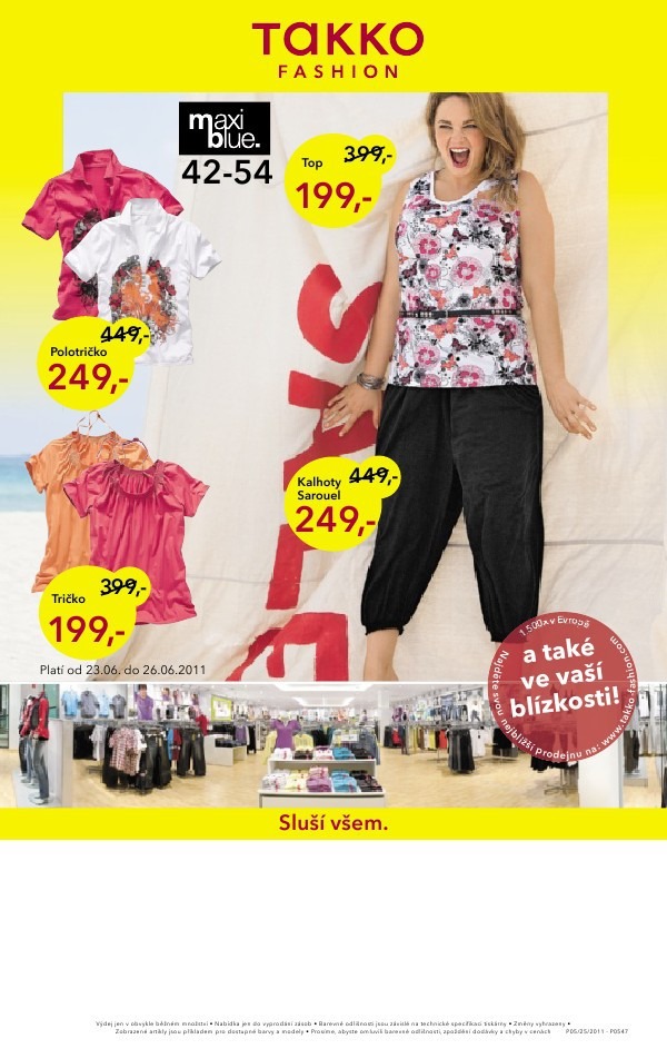 leták Takko fashion strana 1 leták Takko fashion strana 1