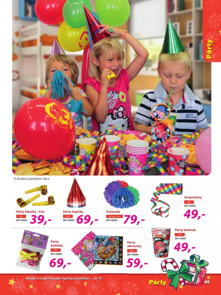 leták Sparkys strana 1 leták Sparkys strana 1
