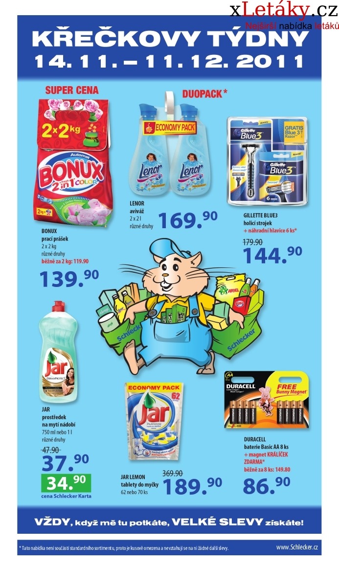 leták Schlecker akční leták strana 1 leták Schlecker akční leták strana 1