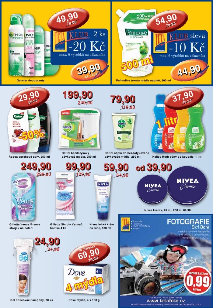 leták TETA drogerie strana 1 leták TETA drogerie strana 1
