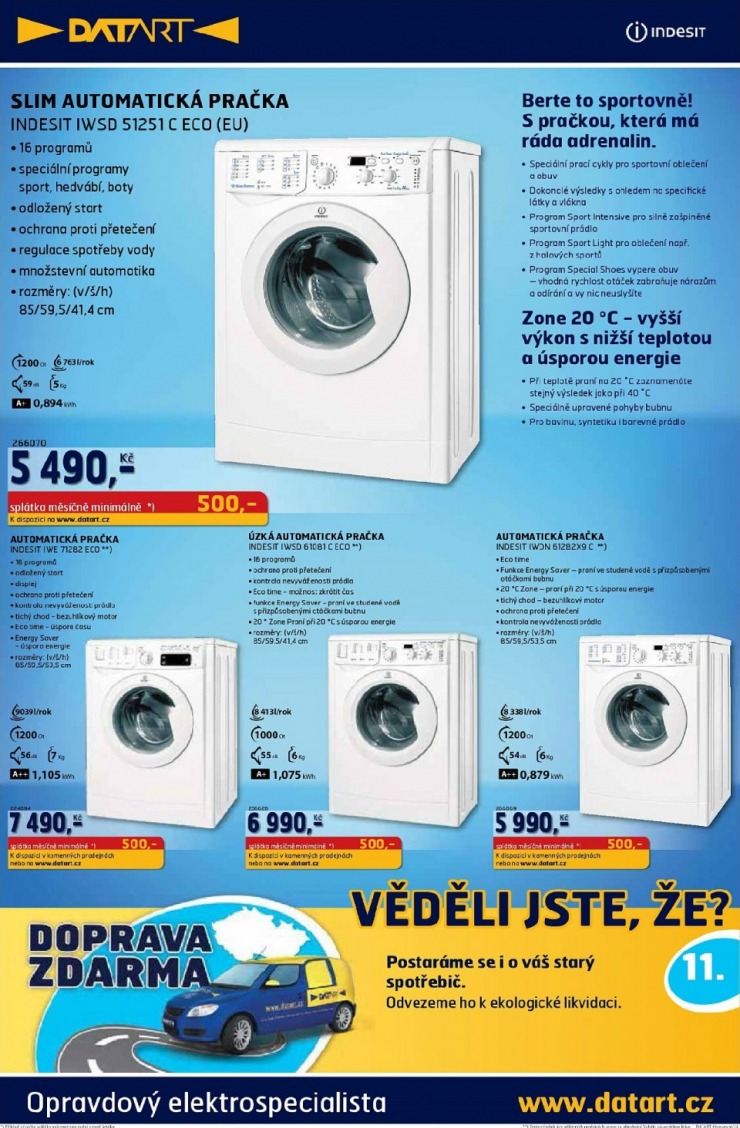 leták Datart strana 1 leták Datart strana 1