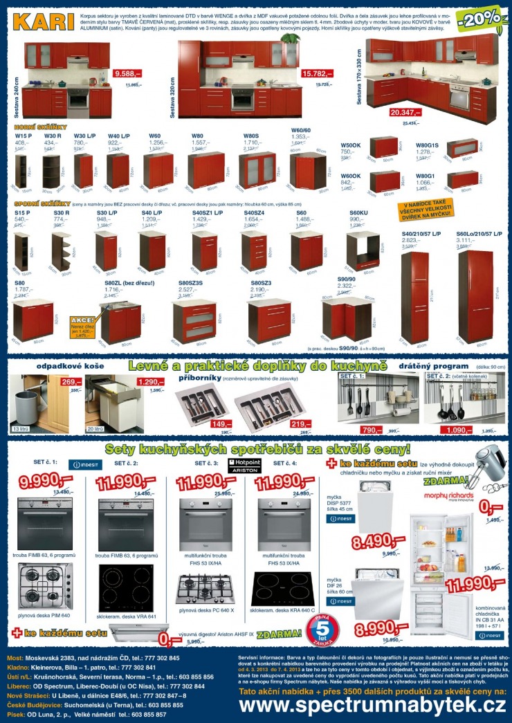 letk Spectrum nbytek Akn letk od 4.3.2013 strana 1