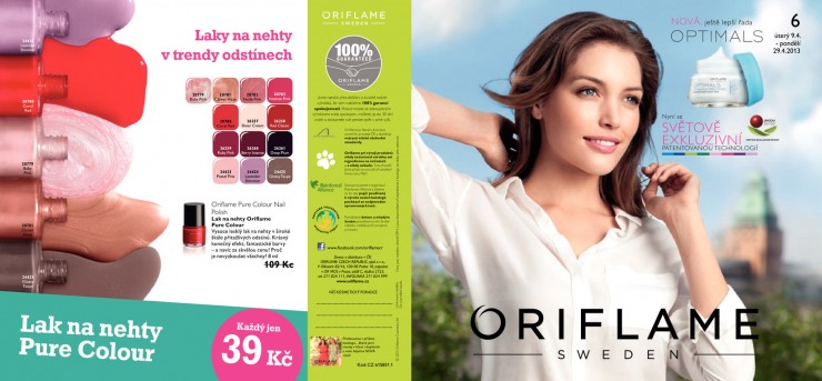 letk Oriflame Katalog od 9.4.2013 strana 1