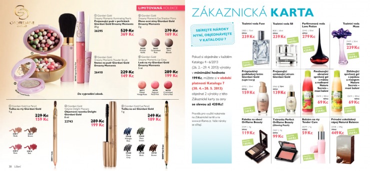 letk Oriflame Katalog od 9.4.2013 strana 1