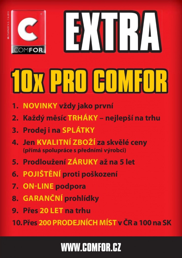 letk Comfor katalog od 4.5.2013 strana 1