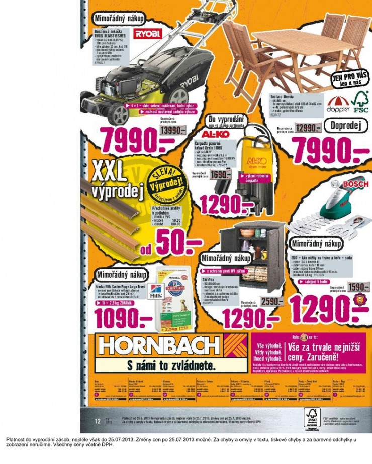 letk Hornbach Aktuln letk od 1. 7. 2013 strana 1