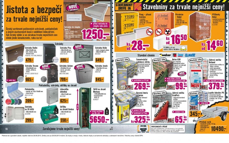 letk Hornbach Aktuln letk od 1.9.2013 strana 1