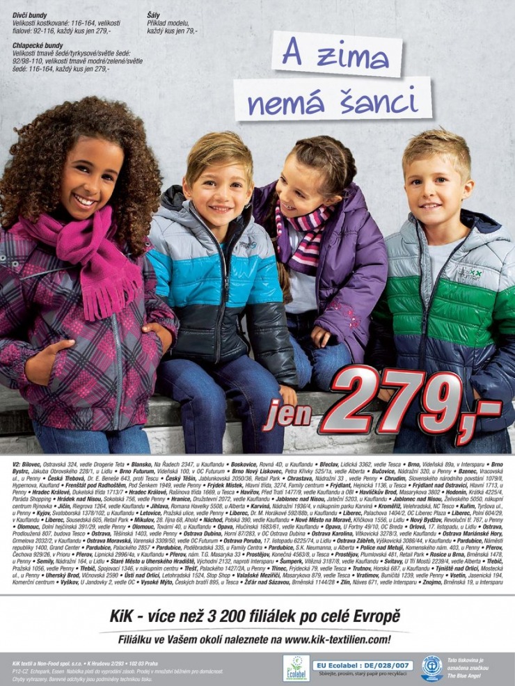 leták Kik textil Prospekt od 9.10.2013 strana 1 leták Kik textil Prospekt od 9.10.2013 strana 1