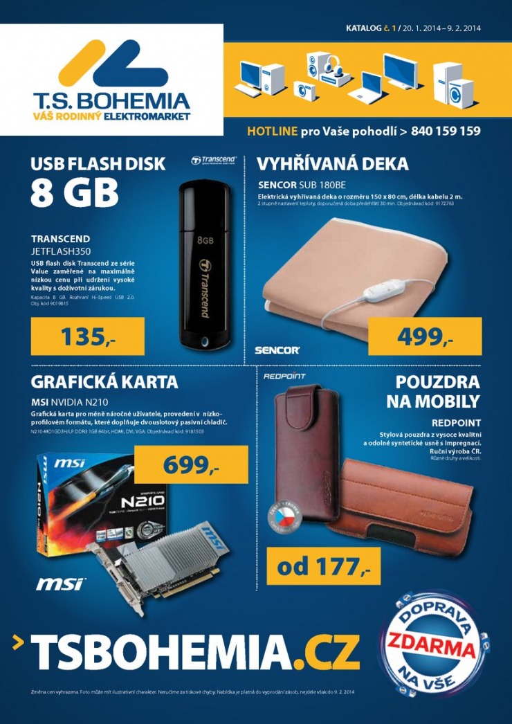 letk T.S. Bohemia Virtuln katalog od 20.1.2014 strana 1