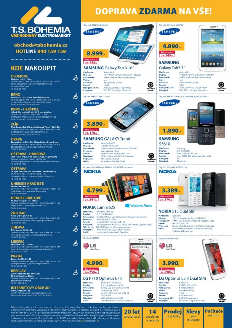 leták T.S. Bohemia Virtuální katalog od 20.1.2014 strana 1 leták T.S. Bohemia Virtuální katalog od 20.1.2014 strana 1