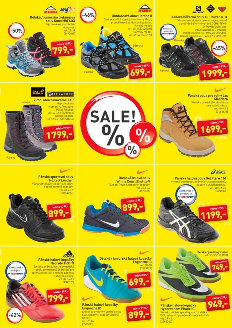 leták Intersport Aktuální leták od 16.1.2014 strana 1 leták Intersport Aktuální leták od 16.1.2014 strana 1