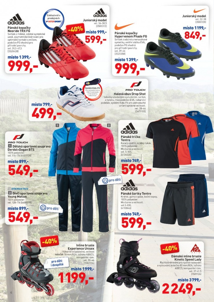 leták Intersport Aktuální leták od 6.3.2014 strana 1 leták Intersport Aktuální leták od 6.3.2014 strana 1