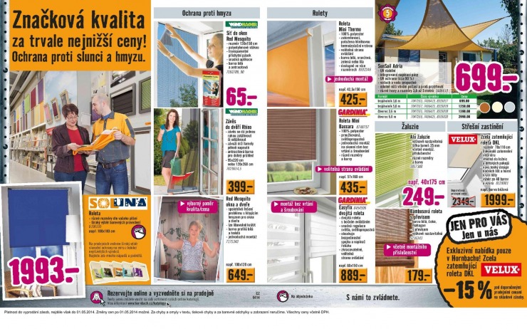 letk Hornbach Aktuln letk od 2.4.2014 strana 1