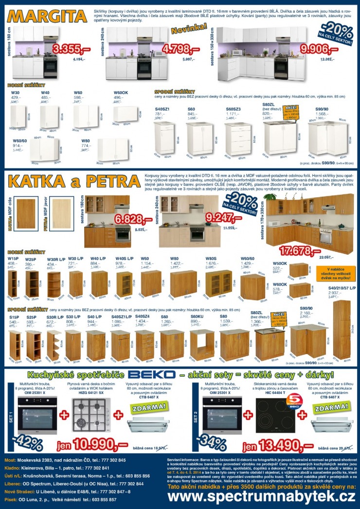 letk Spectrum nbytek Akn letk od 7.4.2014 strana 1