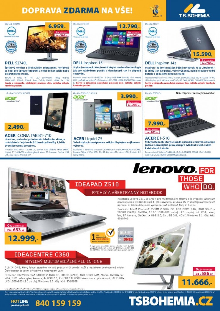 leták T.S. Bohemia Virtuální katalog od 5.5.2014 strana 1 leták T.S. Bohemia Virtuální katalog od 5.5.2014 strana 1