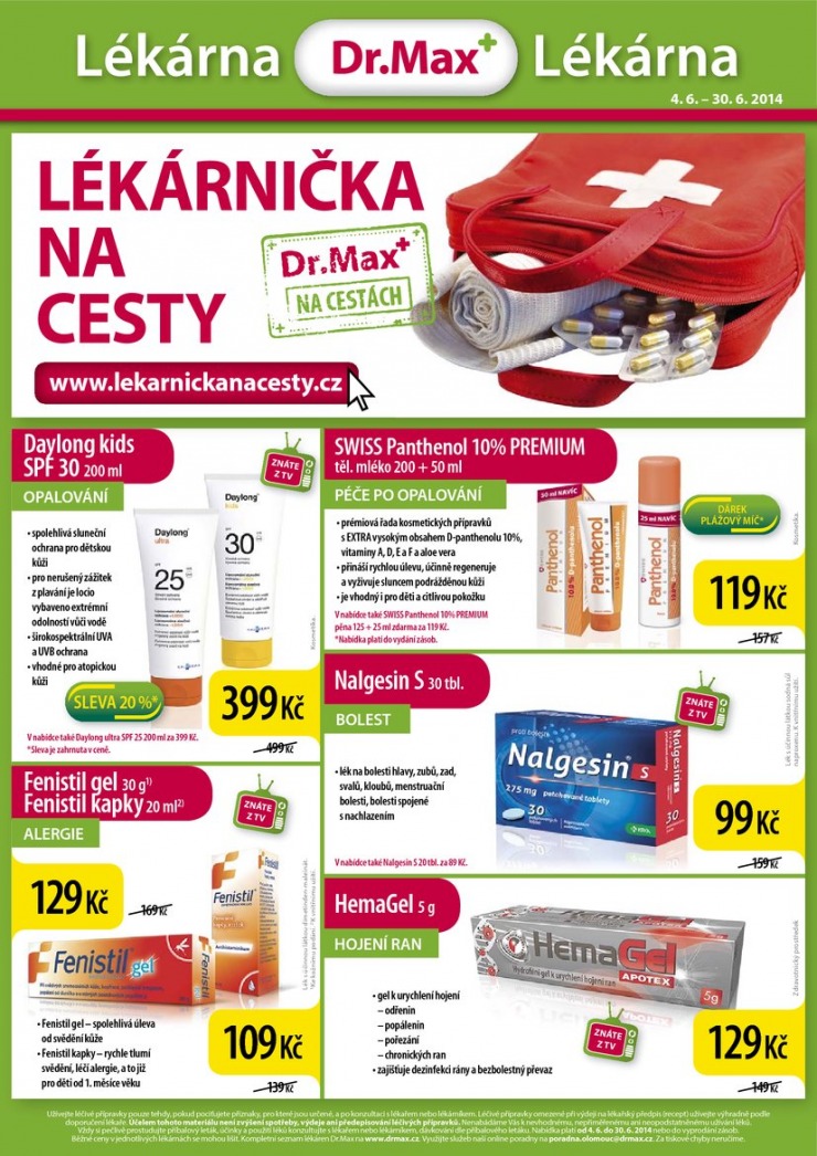 letk Dr. Max lkrna Aktuln letk od 4.6.2014 strana 1