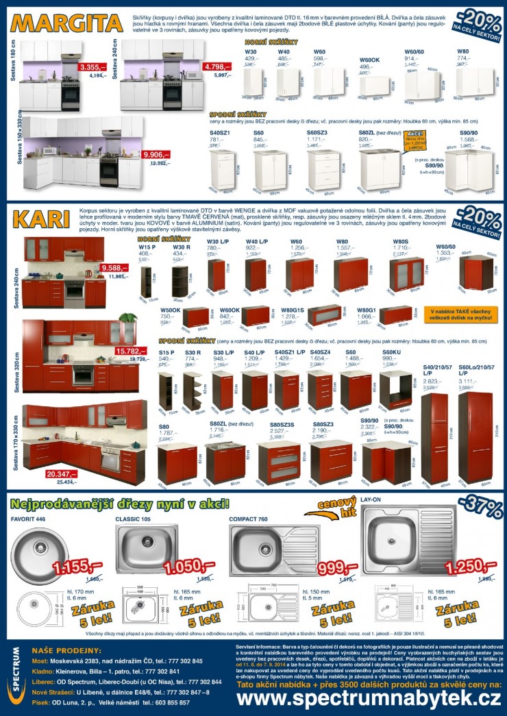 letk Spectrum nbytek Akn letk od 13.8.2014 strana 1