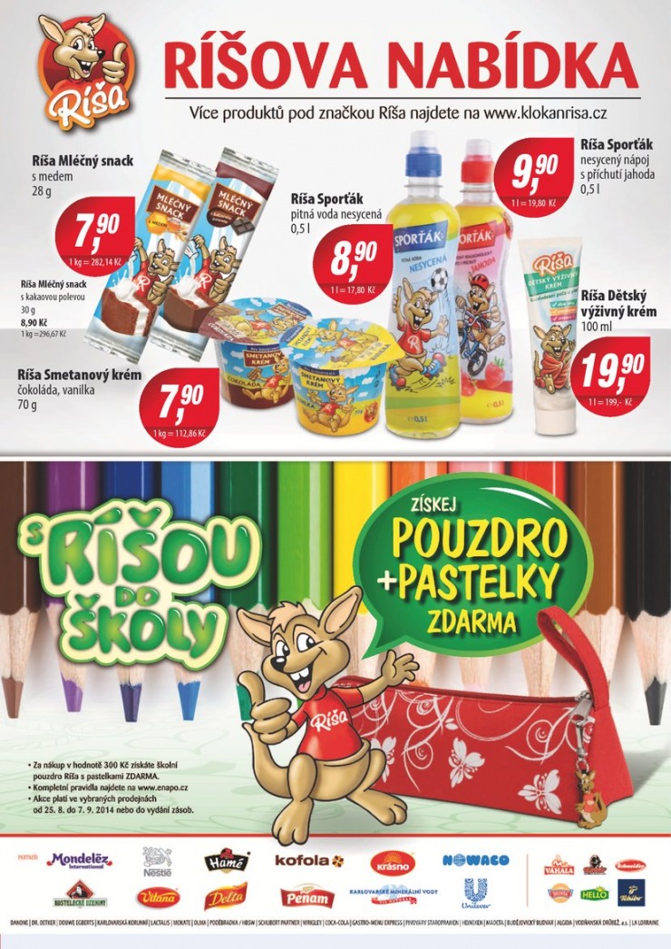 leták Enapo Akční leták od 27.8.2014 strana 1 leták Enapo Akční leták od 27.8.2014 strana 1