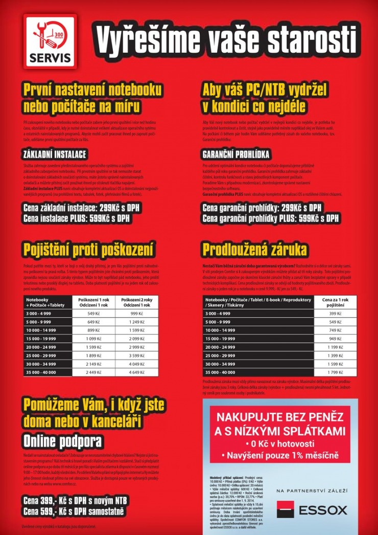 leták Comfor katalog od 30.8.2014 strana 1 leták Comfor katalog od 30.8.2014 strana 1