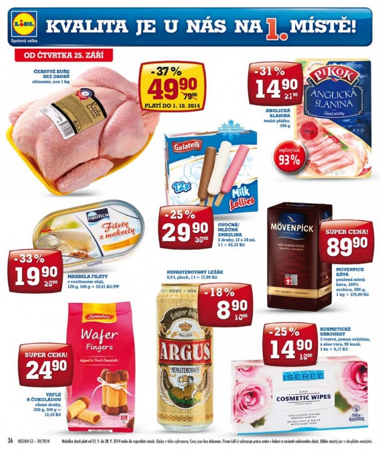 leták Lidl Akční nabídka od 22.9.2014 strana 1 leták Lidl Akční nabídka od 22.9.2014 strana 1