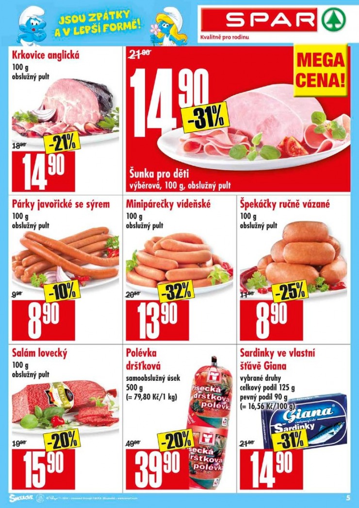 letk Interspar nabdka Spar od 24.9.2014 strana 1