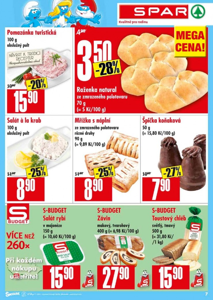 letk Interspar nabdka Spar od 24.9.2014 strana 1