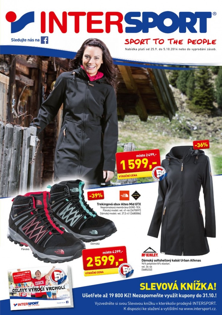 letk Intersport Aktuln letk od 25.9.2014 strana 1