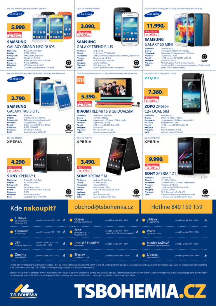 letk T.S. Bohemia Virtuln katalog od 1.10.2014 strana 1