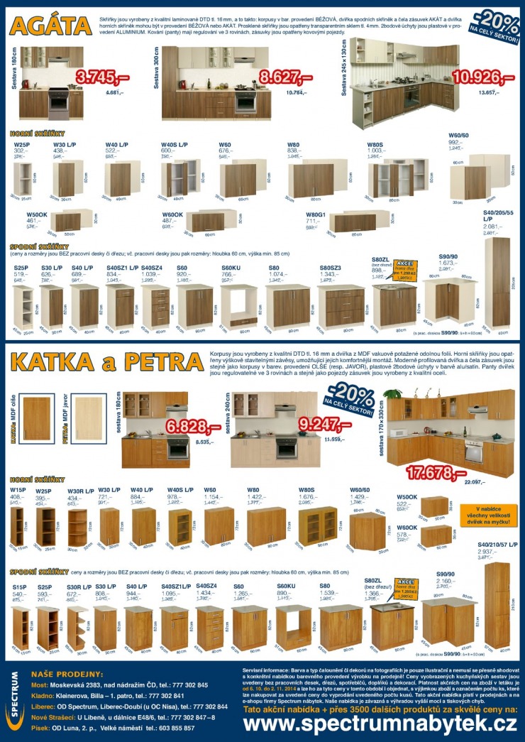 letk Spectrum nbytek Akn letk od 6.10.2014 strana 1