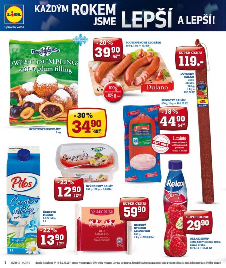 letk Lidl Akn nabdka od 27.10.2014 strana 1