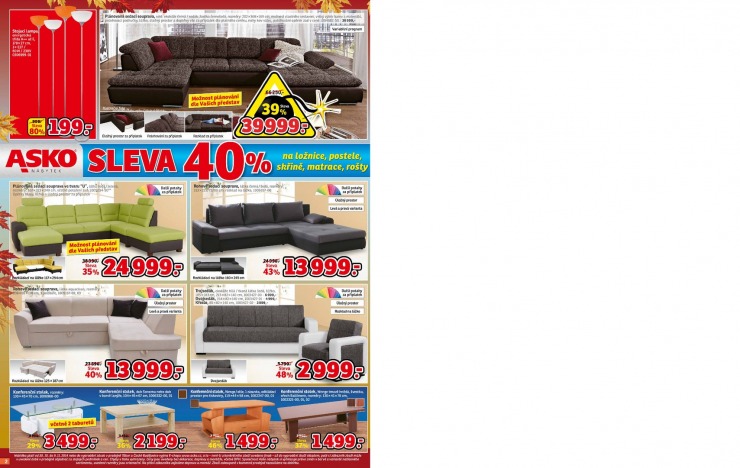 leták Asko nábytek Jižní Čechy od 30.10.2014 strana 1 leták Asko nábytek Jižní Čechy od 30.10.2014 strana 1