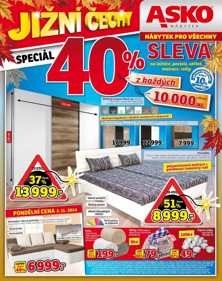 letk Asko nbytek katalog od 30.10.2014 strana 1