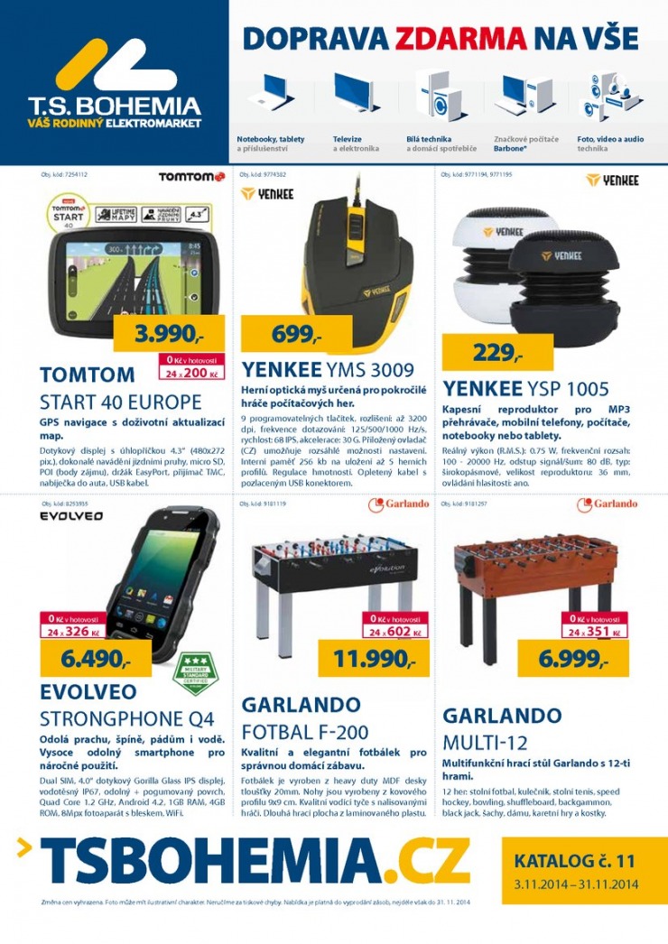 letk T.S. Bohemia Virtuln katalog od 1.11.2014 strana 1